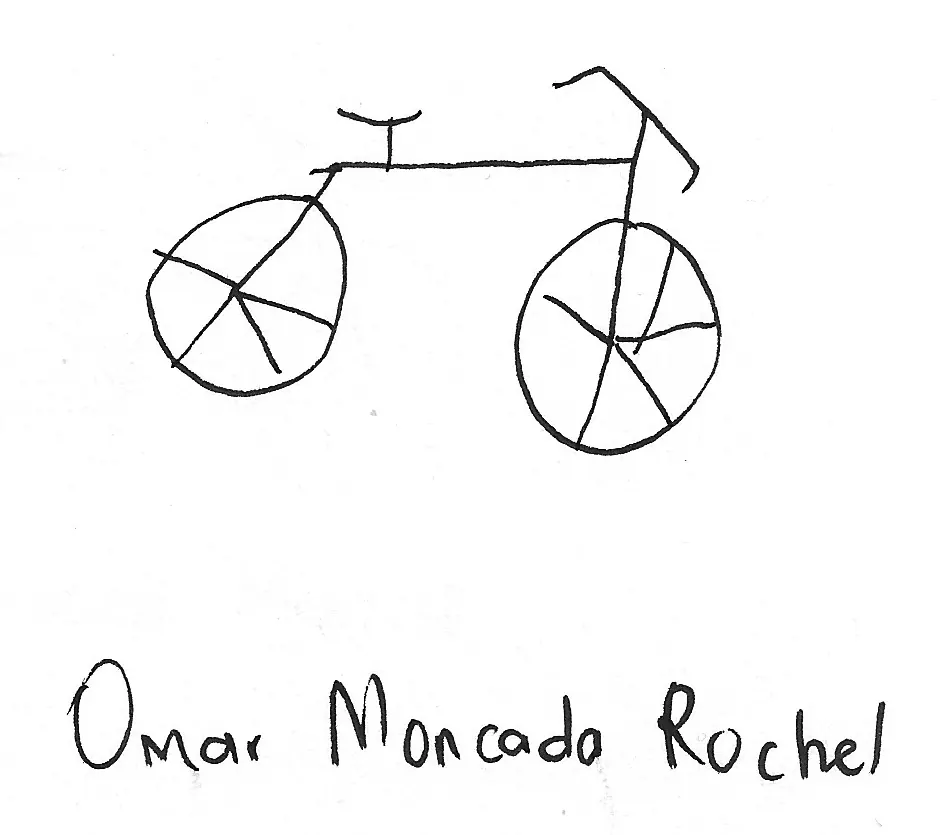 Bicicleta dibujada a mano, Bike - 235