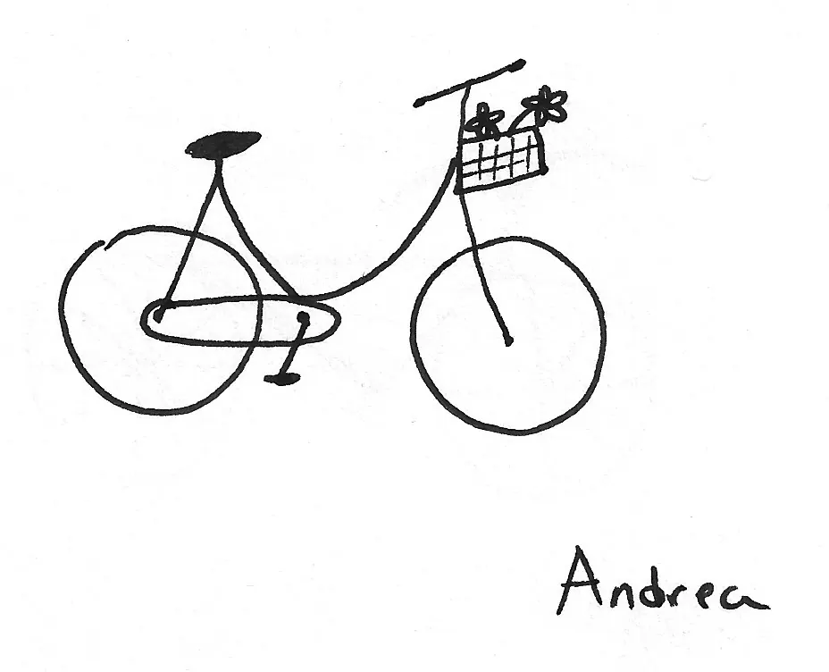 Bicicleta dibujada a mano, Bike - 237