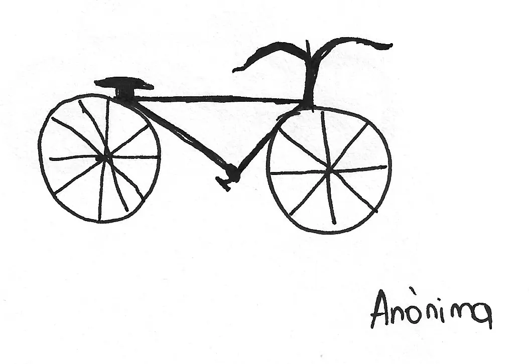 Bicicleta dibujada a mano, Bike - 238