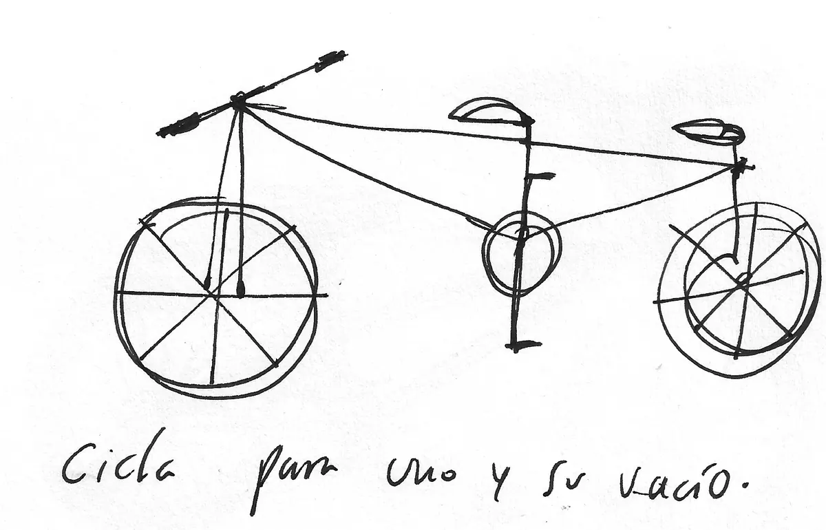 Bicicleta dibujada a mano, Bike - 289
